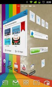 Go Launcher EX ke stažení download free zdarma