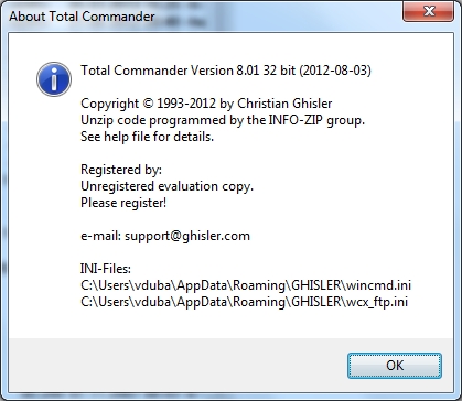 Total Commander Backup FTP záloha astavení FTP total commander
